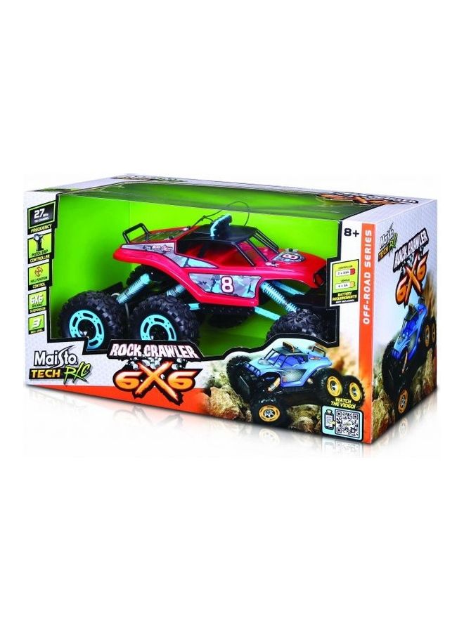 Rock Crawler 6x6 - 27Mhz Multicolour