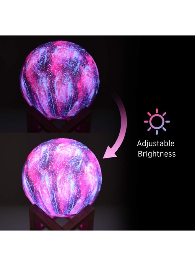 أيبيسي - مصباح LED بتصميم قمر من 16 لون متوهج مع تحكم عن بُعد وتحكم باللمس متعدد الألوان - Image 1