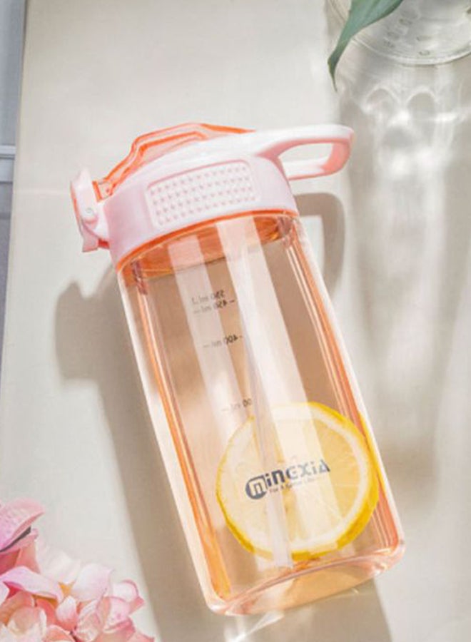 Beauenty Plastic Water Cup Pink 17.7cm - Image 2