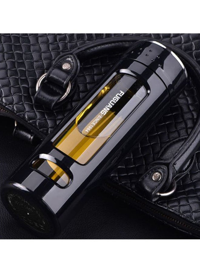 Beauenty Double Layer Water Cup With Cover Black - Image 3