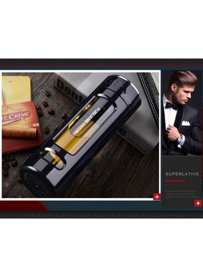 Beauenty Double Layer Water Cup With Cover Black - Image 5