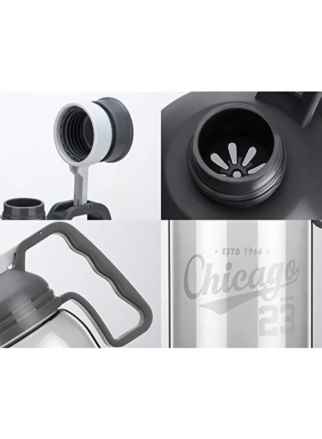 بيوينتي كوب ماء من البلاستيك رمادي 34.8سم - Image 5