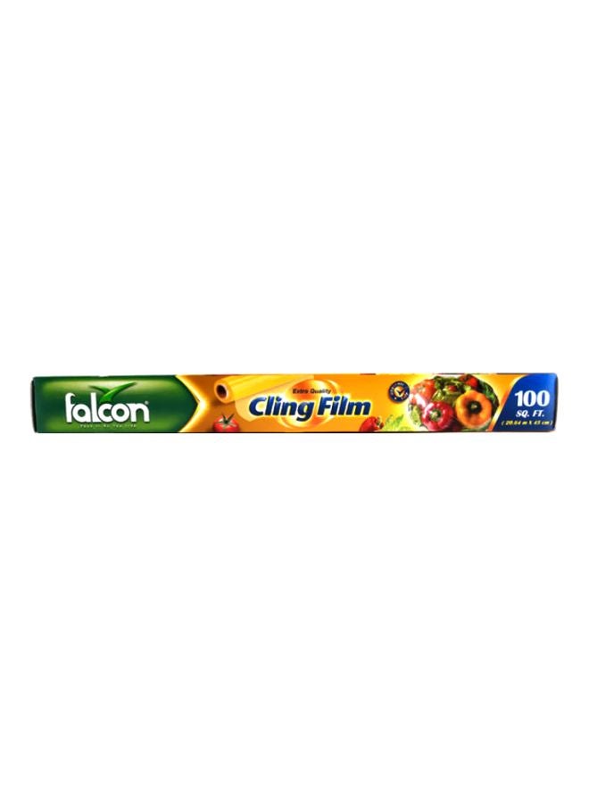 Falcon Cling Film Wrapping Roll Silver 2064x45cm - Image 1