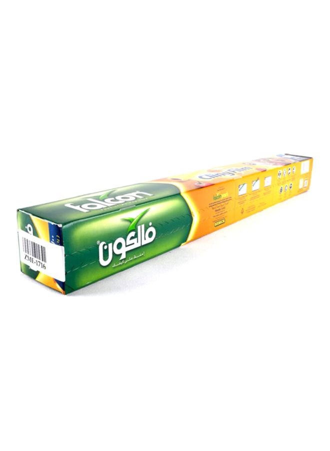 Falcon Cling Film Wrapping Roll Silver 2064x45cm - Image 2