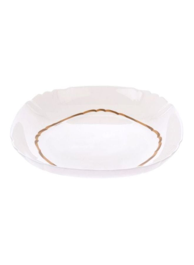 Lotusia Elen Soup Plate White/Gold 20cm - v1623160530/N11627385A_1