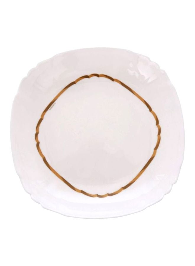 Lotusia Elen Soup Plate White/Gold 20cm - v1623160530/N11627385A_2