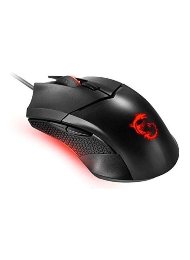 MSI - Clutch Gm08 4200 Dpi Optical Wired Gaming Mouse With Red Led - Image 1