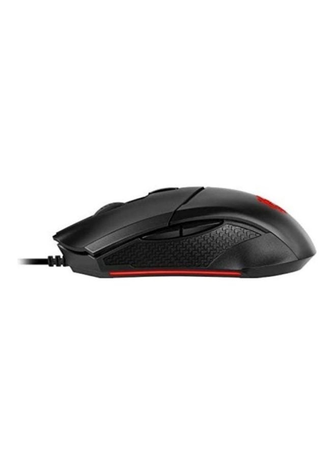 MSI - Clutch Gm08 4200 Dpi Optical Wired Gaming Mouse With Red Led - Image 1