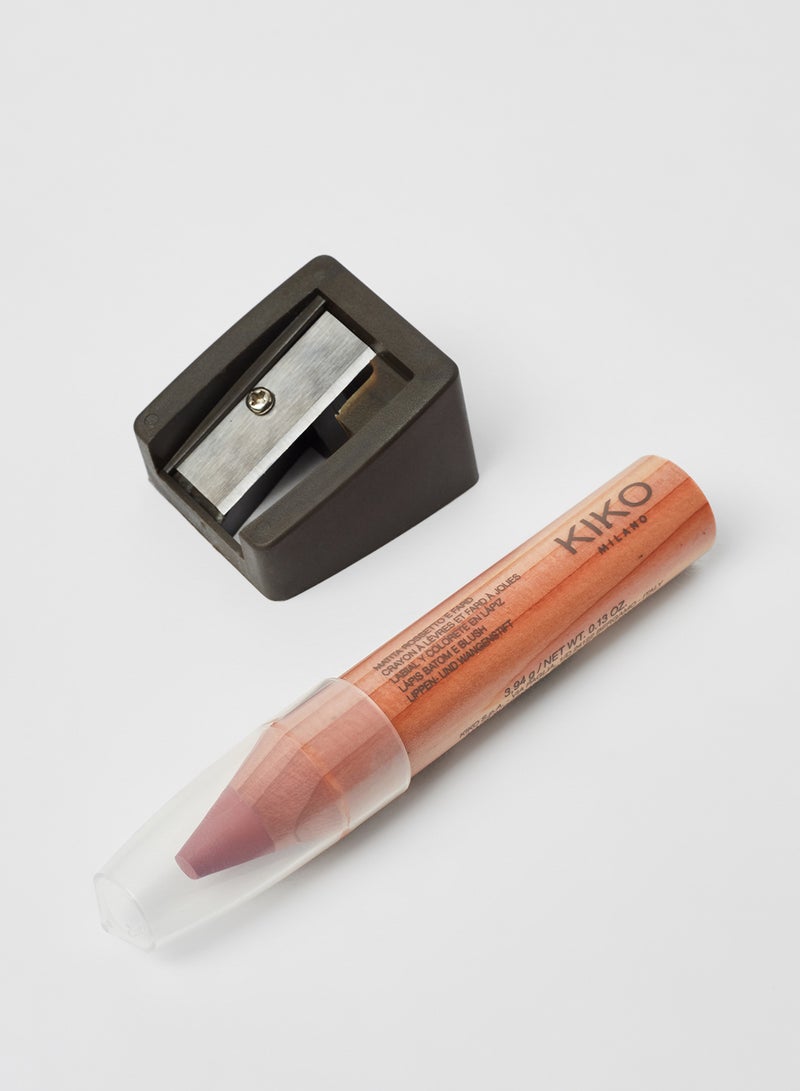 KIKO MILANO Green Me Lips & Cheek Pencil 105 Rustic Rosewood  - Image 4