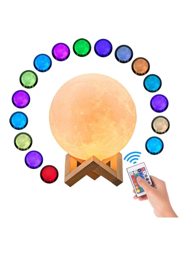 Aibecy 16 Glowing Colors 3D Printed Large Lunar Lamp Multicolour - Image 3