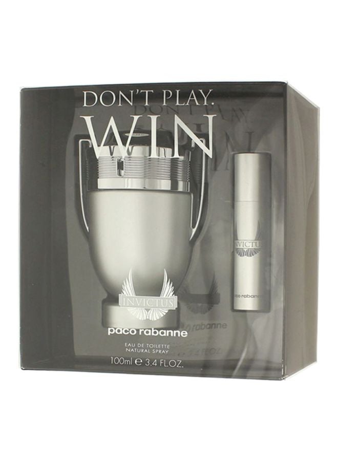 paco rabanne 2-Piece Invictus EDT Set EDT 100 Ml, EDT Mini 10ml - Image 2