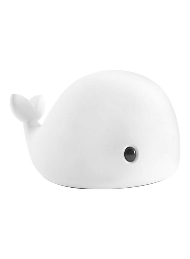 CYTHERIA Dolphin Shaped LED Night Light White 6.3x4.7x3.9inch  - Image 1