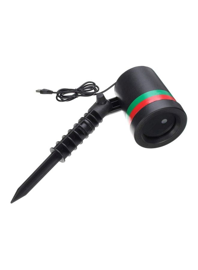 بيوينتي ضوء بروجيكتور ليزري بتصميم نجوم أبيض 12x20سم - Image 1