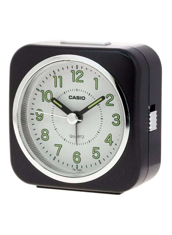 CASIO - Wake Up Timer Alarm Desk Clock Black/White/Green 7.6x7.7x3.8cm - Image 1