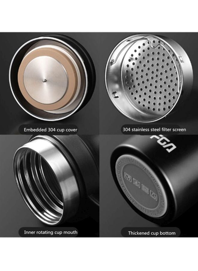 Beauenty Stainless Steel Thermos Cup Black 15cm  - Image 5