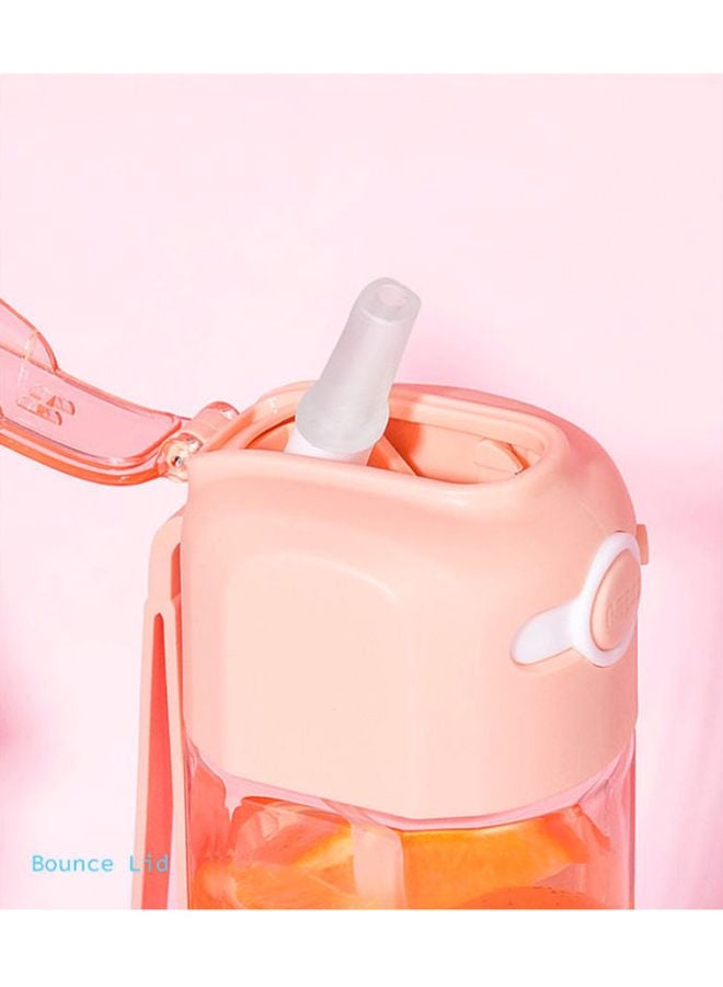 Beauenty Adult Plastic Bottle Clear/Orange 22x6.7cm - Image 3