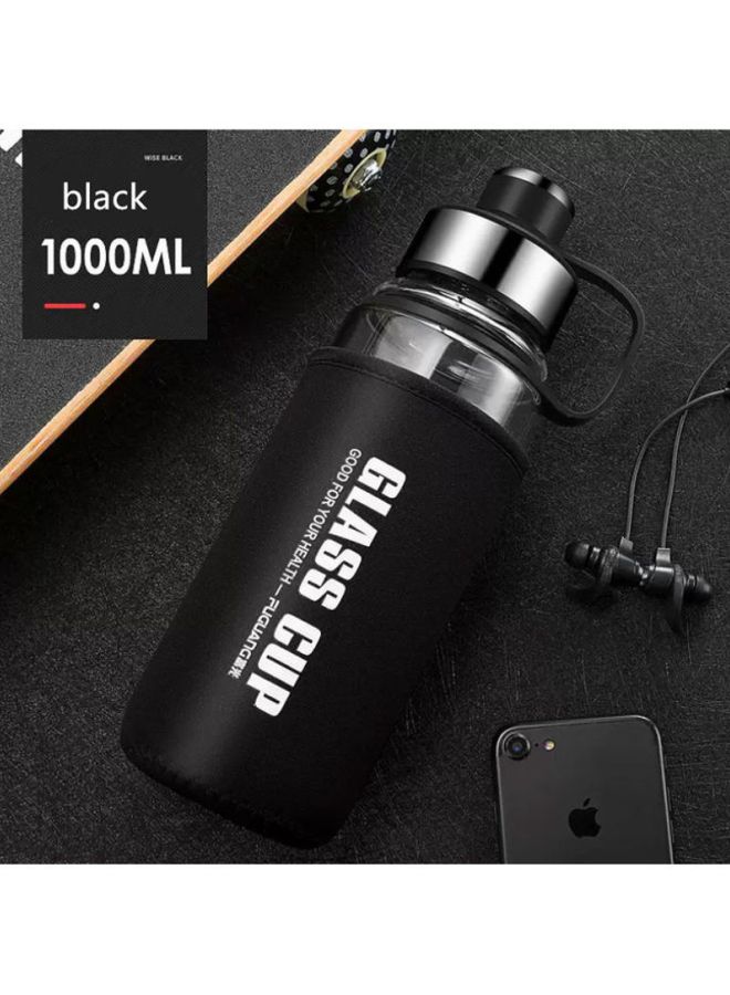 Beauenty Glass Creative  Water Cup Black 26cm - Image 3