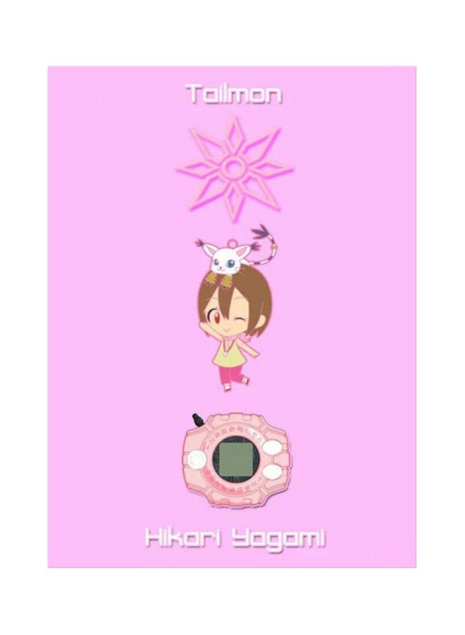 The Anime Printed Mouse Pad Multicolour 
