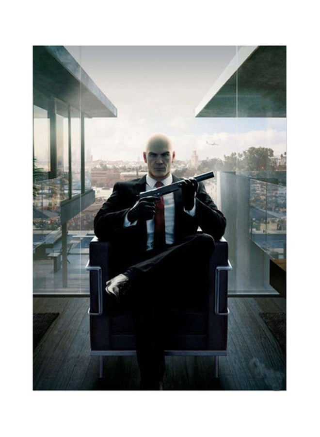 The Video Game Hitman Printed Mouse Pad Multicolour 