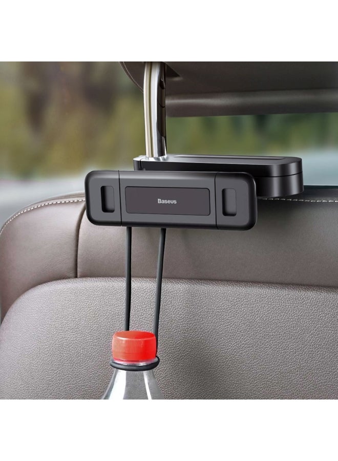 Baseus Car Phone Stand Back Seat Bracket Black - Image 4