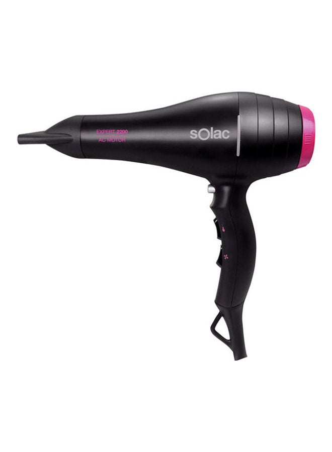 Solac Hair Dryer Ac Motor Complete Black - Image 2