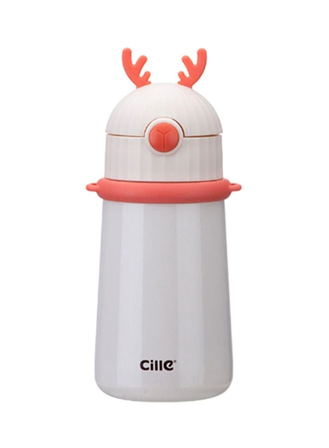 Beauenty Thermos Cup With Straw White - Image 1