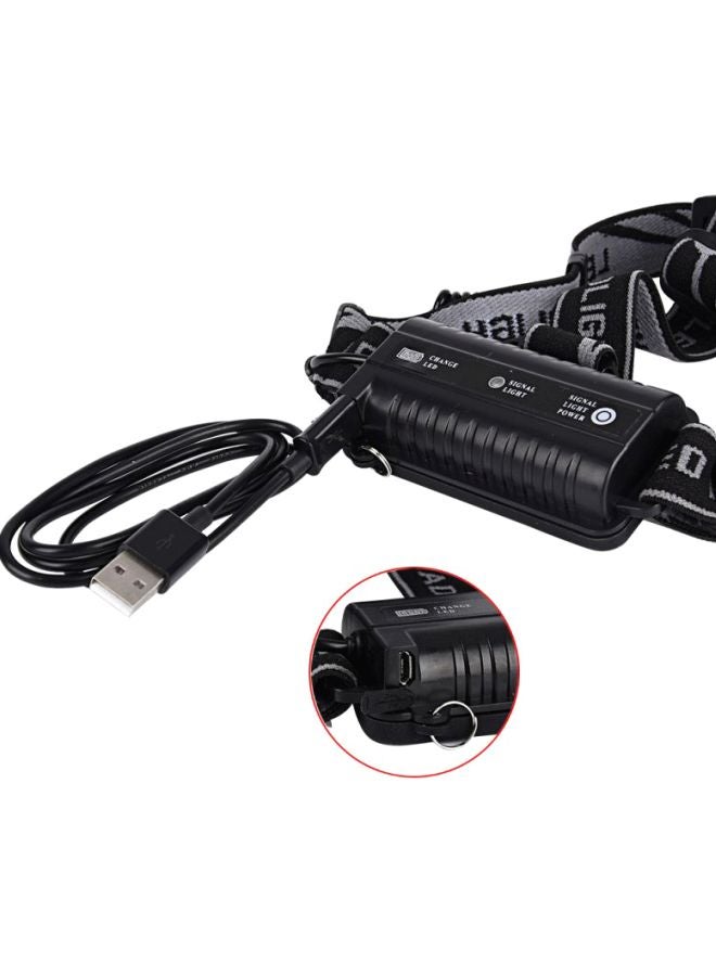 فوبيري - كشاف للرأس بإضاءة XML T6+2R5 بإضاءة LED قابلة للشحن بشدة سطوع 8500 لومن وبطارية 18650 - Image 1