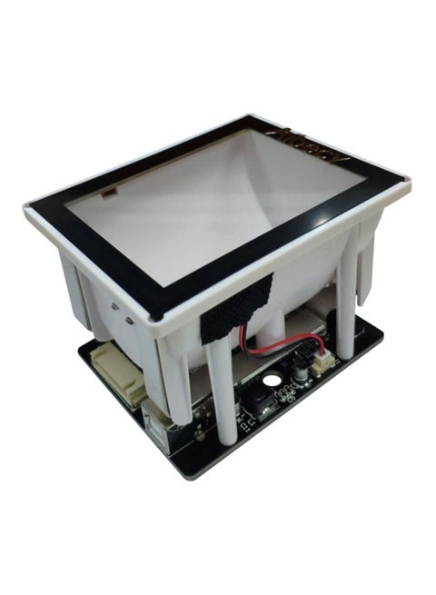 RS232 1D and 2D Embedded Scanner with USB Cable White/Black