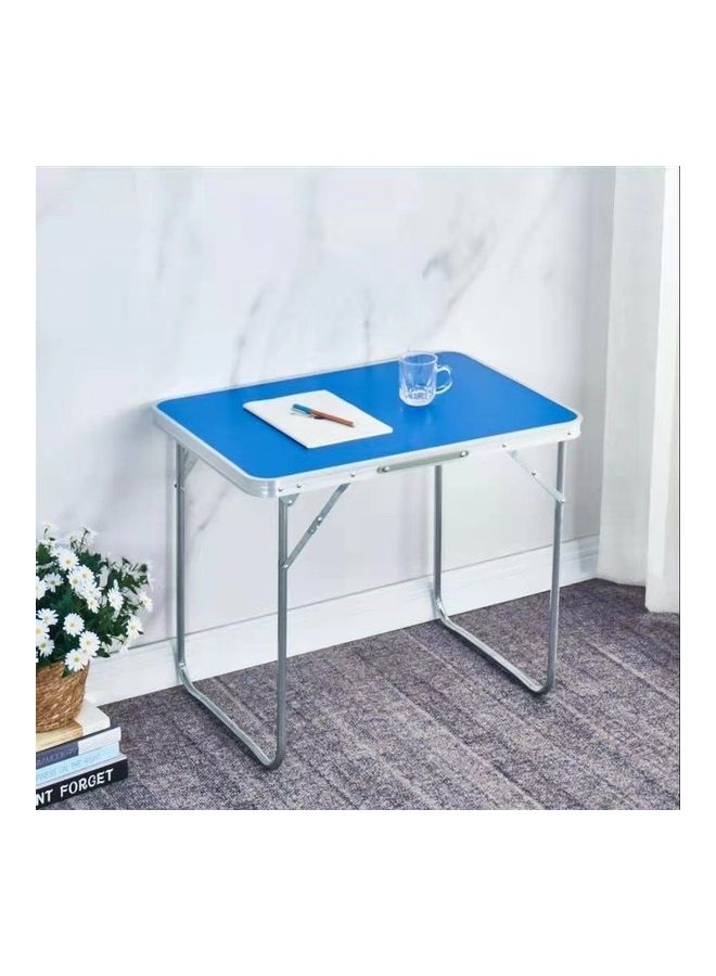 fashionhome - Adjustable Height Portable Table Light Blue - Image 1