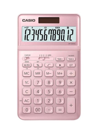 Casio JW-200SC-PK-N-DP Premium & Stylish Calculator (Pink) - v1623185135/N44693549A_1