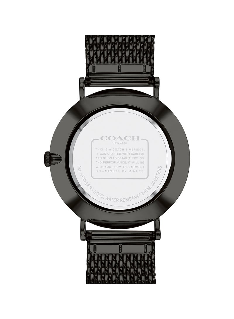 COACH Men's Charles Black Dial Watch - 14602148 - Image 3