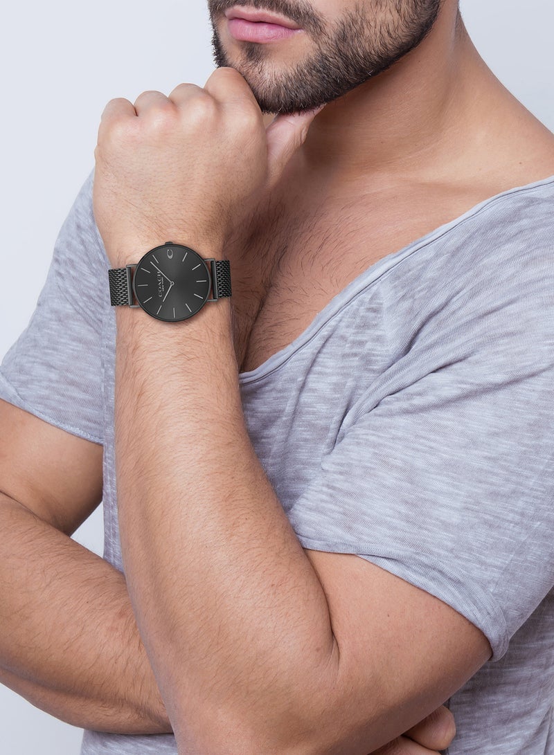 COACH Men's Charles Black Dial Watch - 14602148 - Image 4