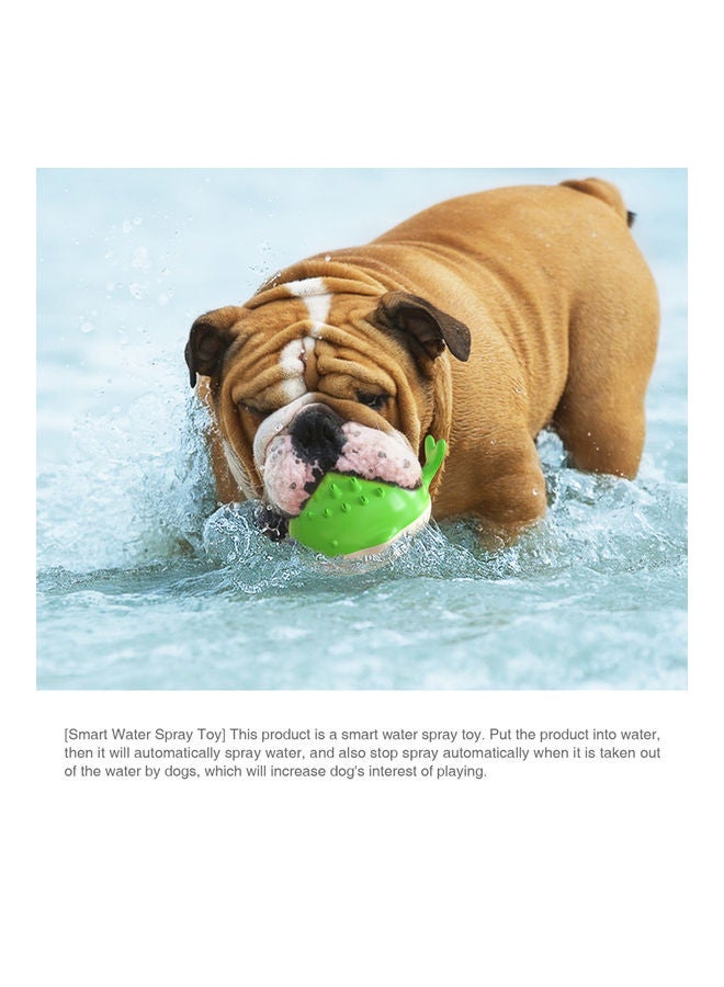 لعبة للكلاب تعوم في الماء قابلة للمضغ أخضر/أبيض - Image 4