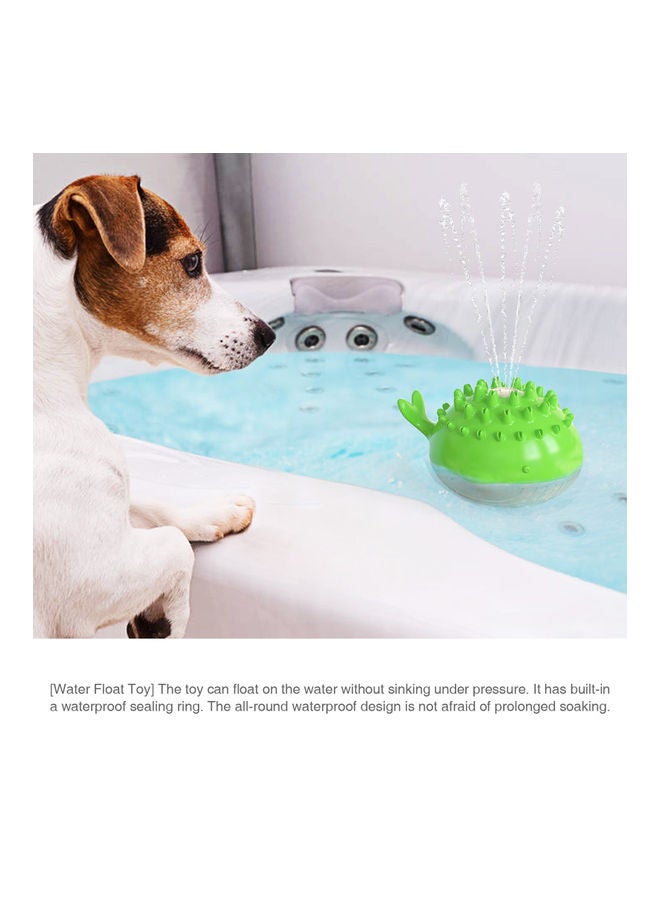 لعبة للكلاب تعوم في الماء قابلة للمضغ أخضر/أبيض - Image 5