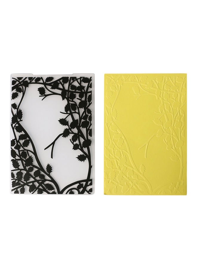 Generic - Embossing Folder Cake Biscuit Fondant Mold Multicolour - Image 1