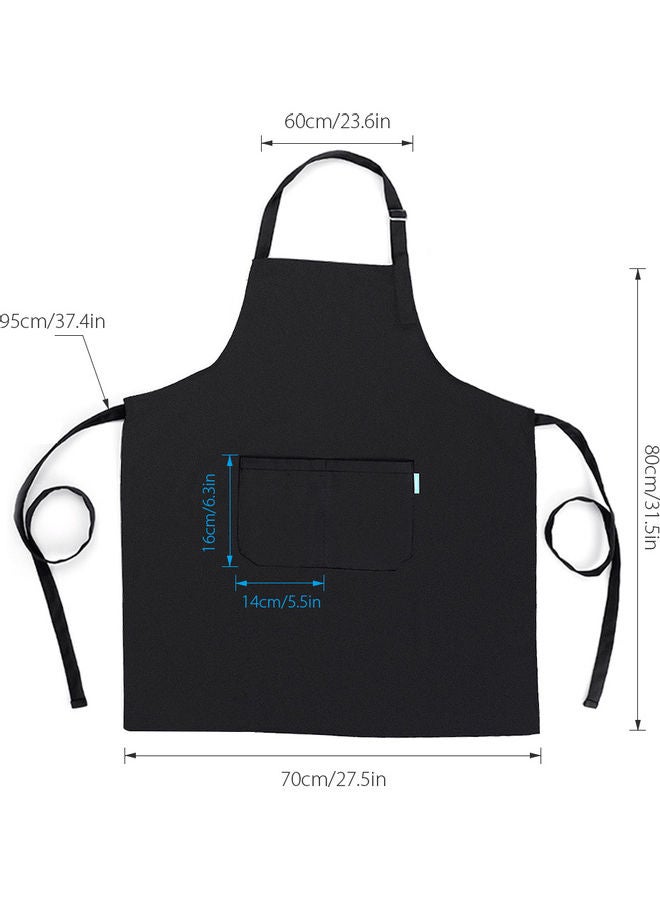 مريلة مطبخ للشواء متعددة الاستعمالات أسود - v1623217390/N48050081A_2