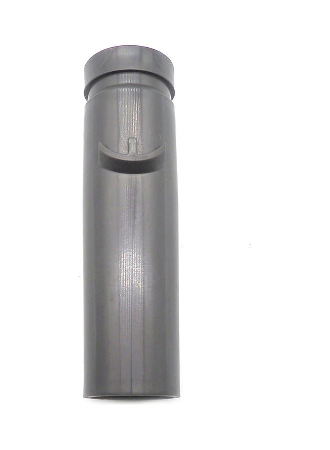 2-Piece Vaccum Adapter Cleaner Brush Connector Tube Grey/Red