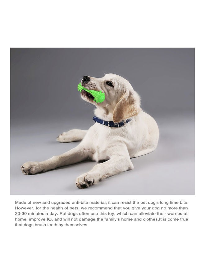 لعبة مضغ للكلاب تصدر صوت صرير أخضر - Image 3