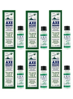 Axe 6-Piece Universal Oil For Quick Relief Of Cold And Headache 3ml  - Image 1