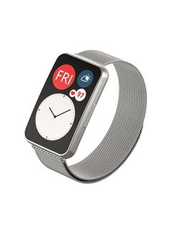 Foxcon Huawei Watch Fit Replacement Milanese Strap Silver  - Image 2