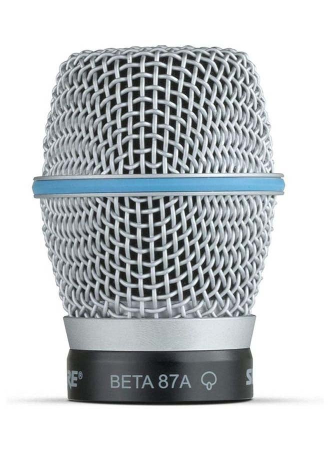 Shure - Supercardioid Single-Element Vocal Condenser Microphone for Studio Recording and Live Performances with A25D Mic Clip and Storage Bag BETA 87A black - Image 1