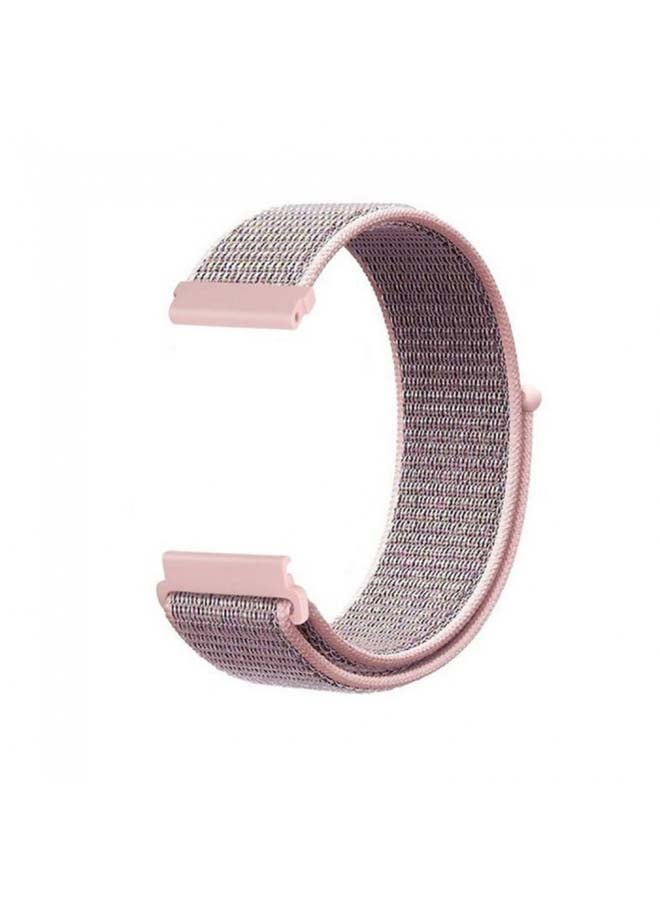 MARGOUN - Nylon Sport Loop Band For Samsung Gear S3 Classic/S3 Frontier pink sand - Image 1