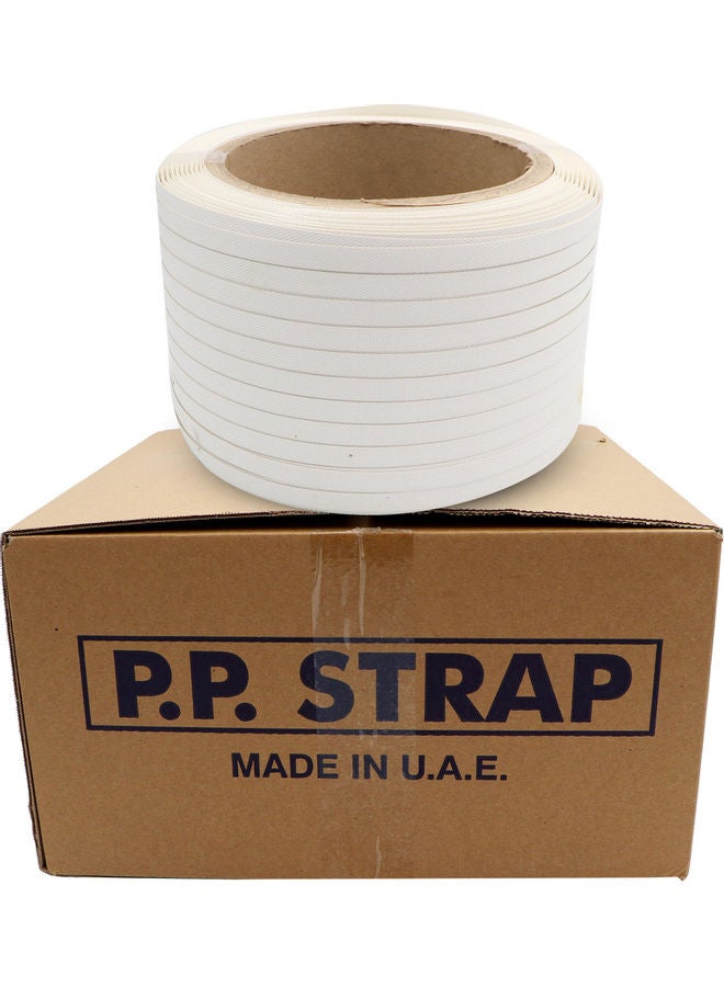 PVC Strap for Pallet Strapping White - Image 5