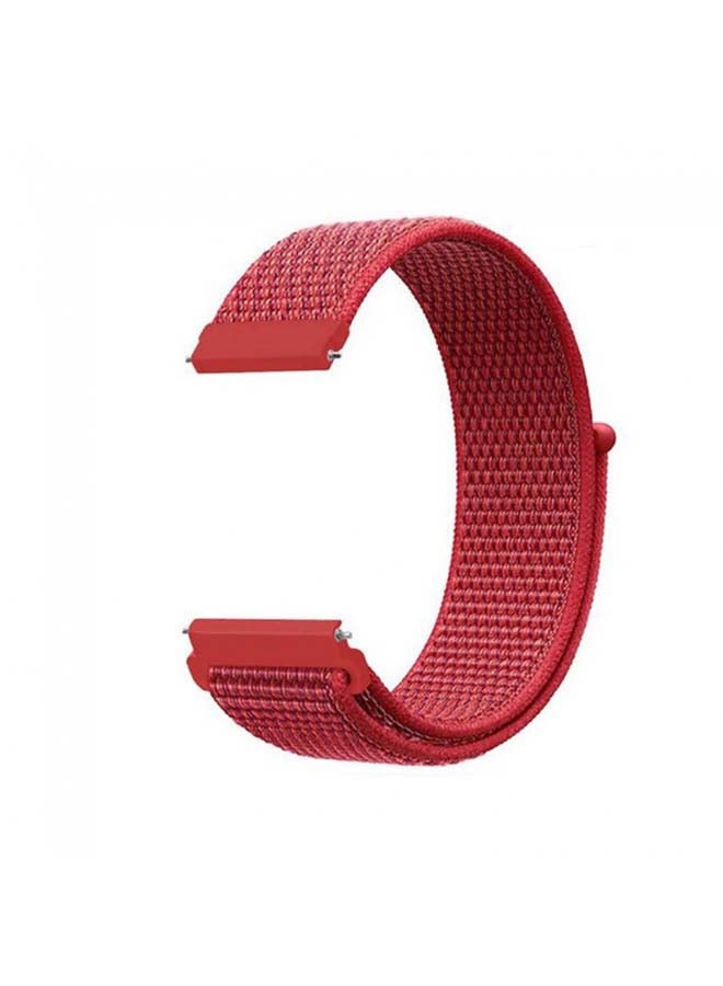 MARGOUN Nylon Sport Loop Band For Samsung Gear S3 Classic/S3 Frontier Hibiscus - Image 3