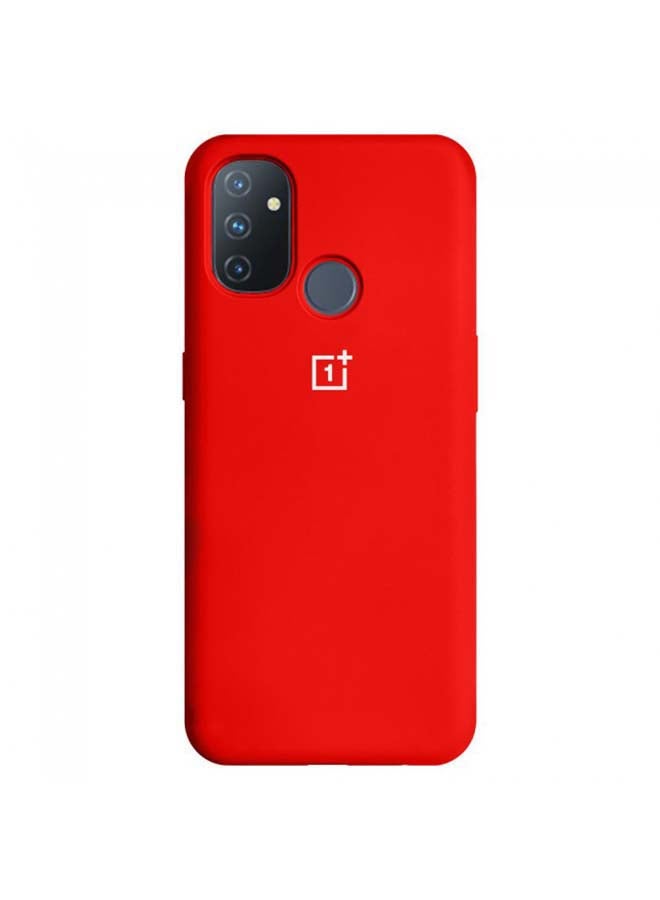 MARGOUN Protective Silicone Case Cover for OnePlus Nord N100 Red - Image 1