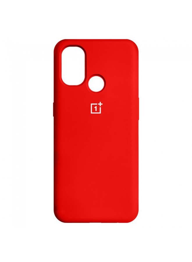 MARGOUN Protective Silicone Case Cover for OnePlus Nord N100 Red - Image 2
