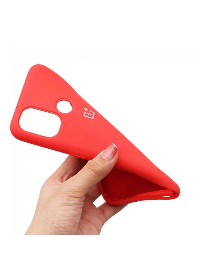MARGOUN Protective Silicone Case Cover for OnePlus Nord N100 Red - Image 3