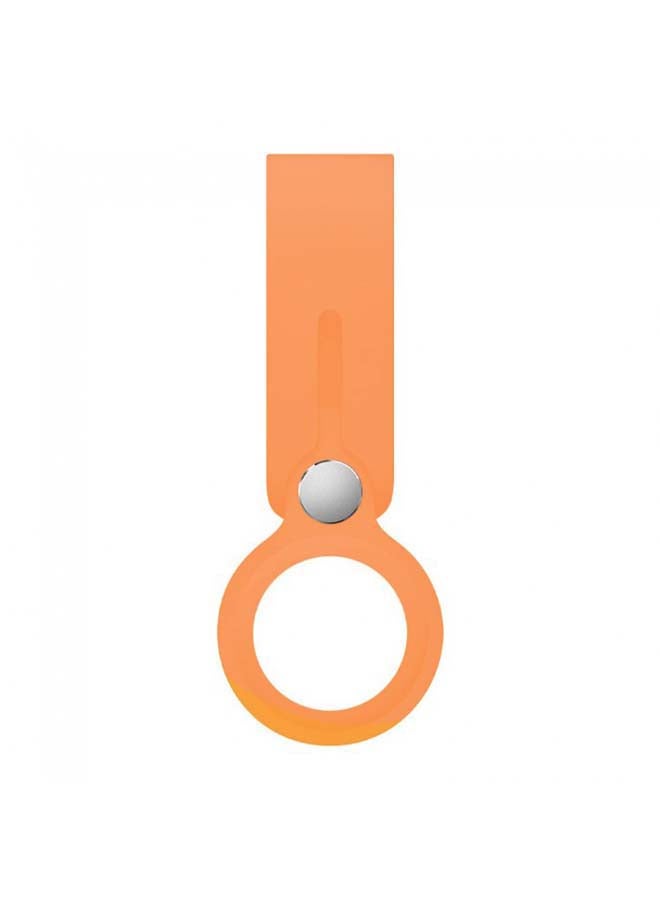 MARGOUN Silicone Holder Loop For Apple AirTag Orange  - Image 2