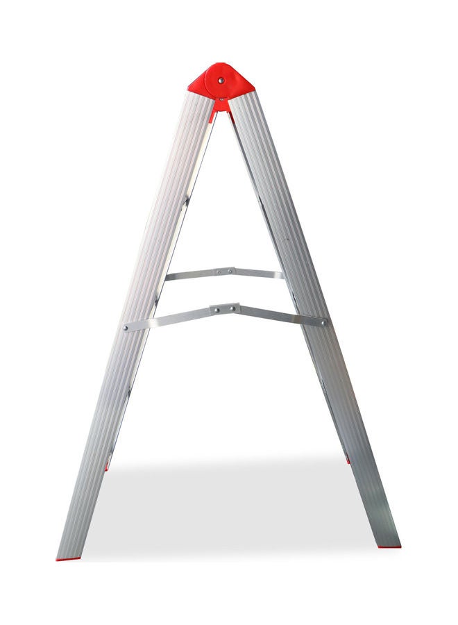 Foldable Aluminum Ladder Silver - Image 3