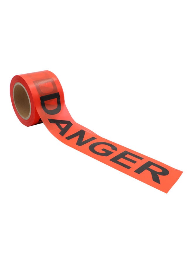 Danger Printed Coloured Tape Red - Image 1